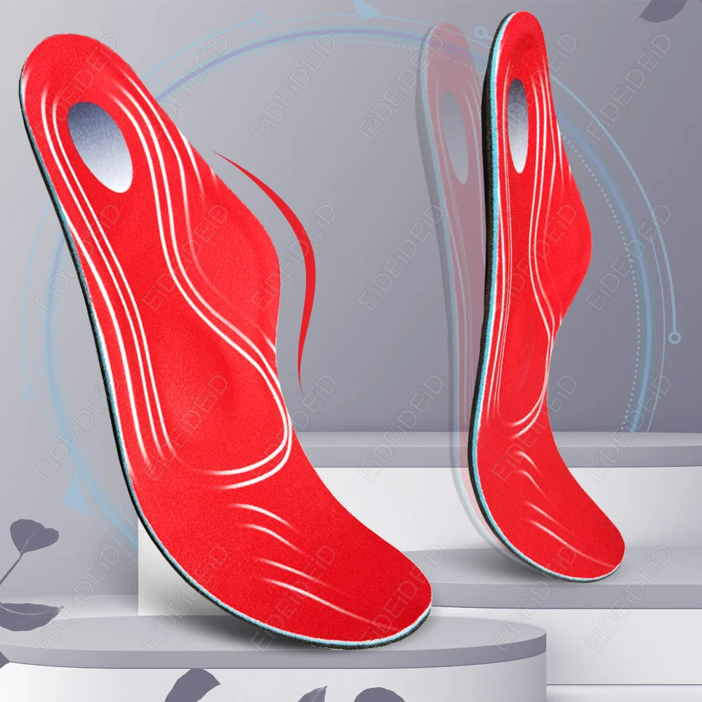 Orthopedic Insoles For Feet Severe Flat Feet High Arch Support Pad Heel Pain Plantar Fasciitis Orthotics Insoles Sneakers Insert