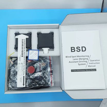 77GHz Millimeter Wave Radar Assist BSD Alarm System Car Blind Spot Lane Change Parallel Assist System Parking Sensor DOW AOA LCA