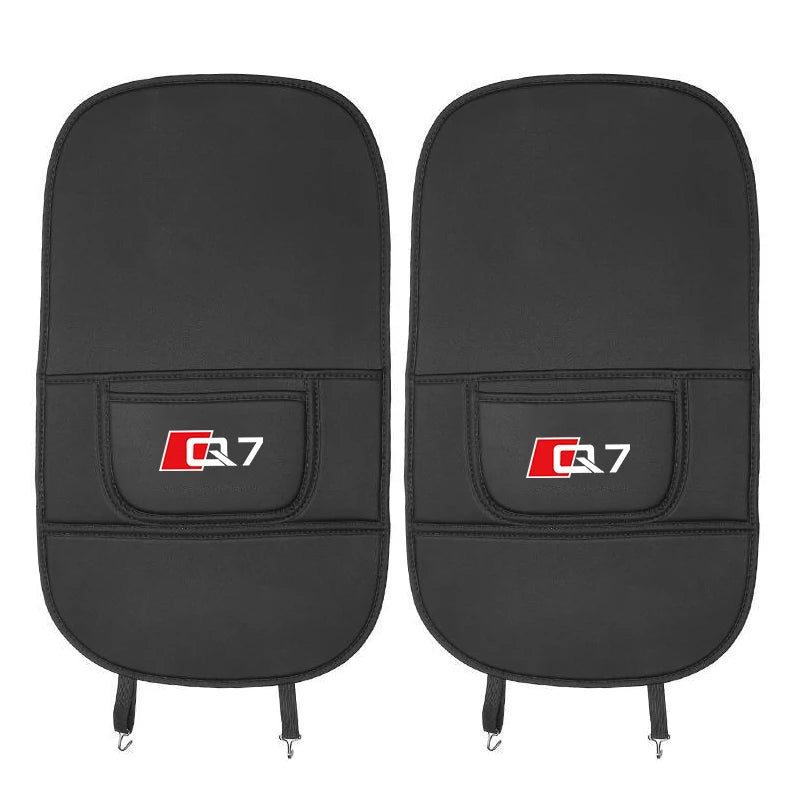 For Audi Q3 Q7 Q8 TT Car Seat Back Anti-Kick Protector Pad Rear Seat Anti-Dirty & Anti-Scratch Mat