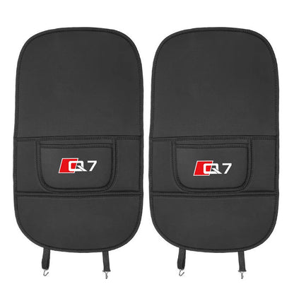 For Audi Q3 Q7 Q8 TT Car Seat Back Anti-Kick Protector Pad Rear Seat Anti-Dirty & Anti-Scratch Mat