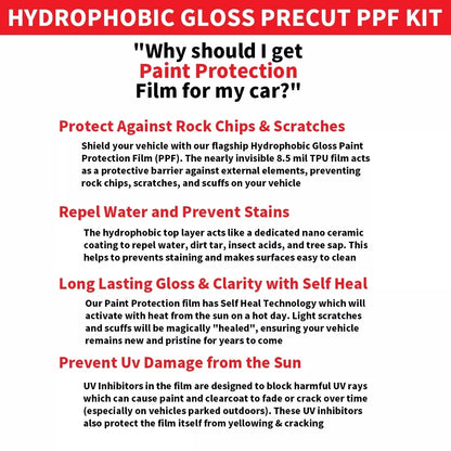 Car Precut PPF Paint Protection Film Full Vehicle For Ford Ranger Raptor 2023-2025