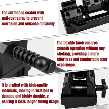 Fuel Line Fittings Installation Tool Kit, Aluminum Alloy Rotary Fuel Hose Connection Bracket For 4AN 6AN 8AN 10AN 12AN Connector