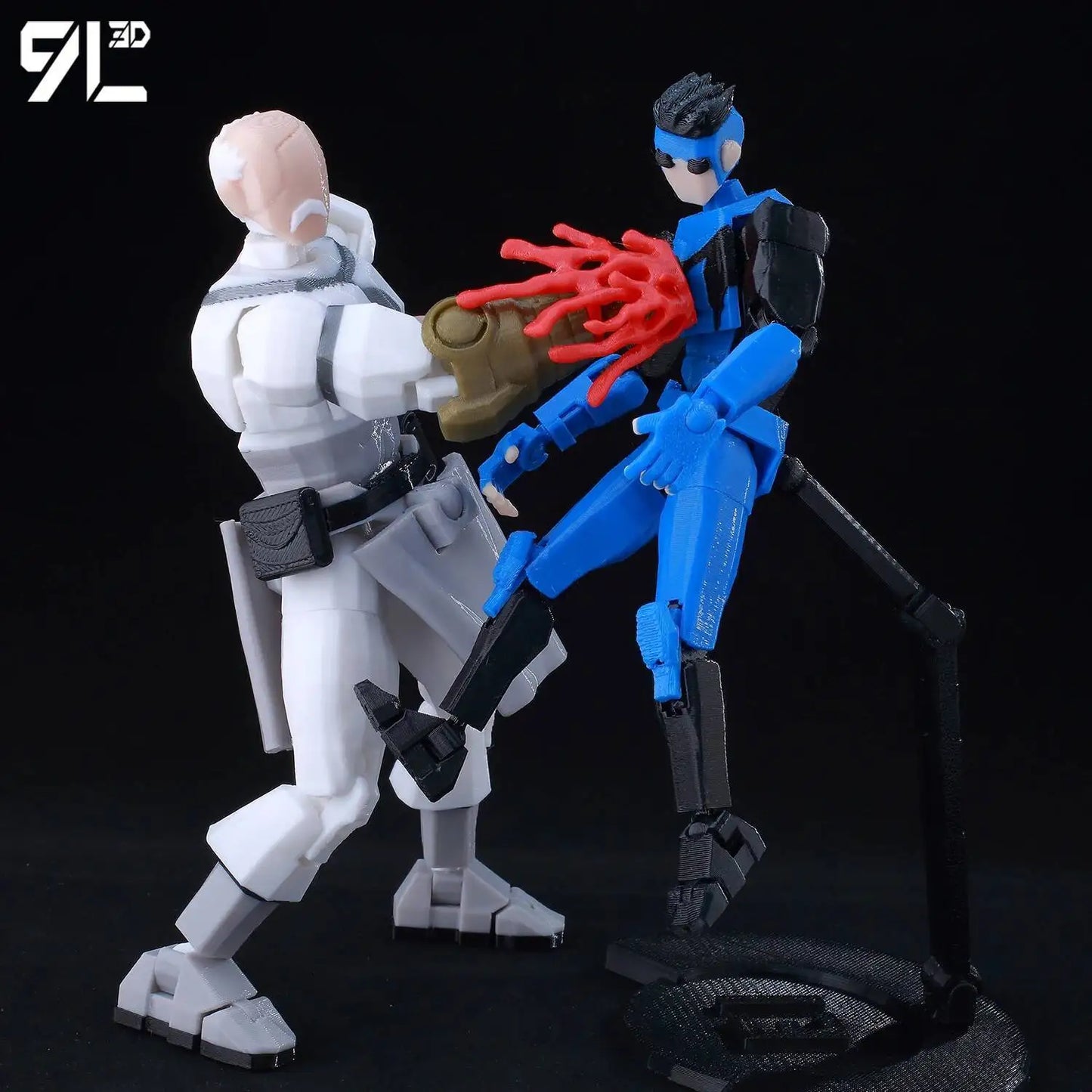 9L3D Printed Superheroes Invincible 2.0 Anime Multi-Jointed Shapeshift Toys Action Figures Mannequin Model Ornaments Gifts