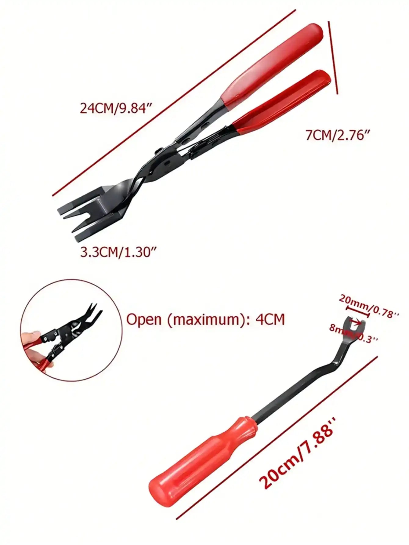 Automotive Disassembly Tool Set – Designed for Safe Removal of Car Plastic Fasteners & Interior Components