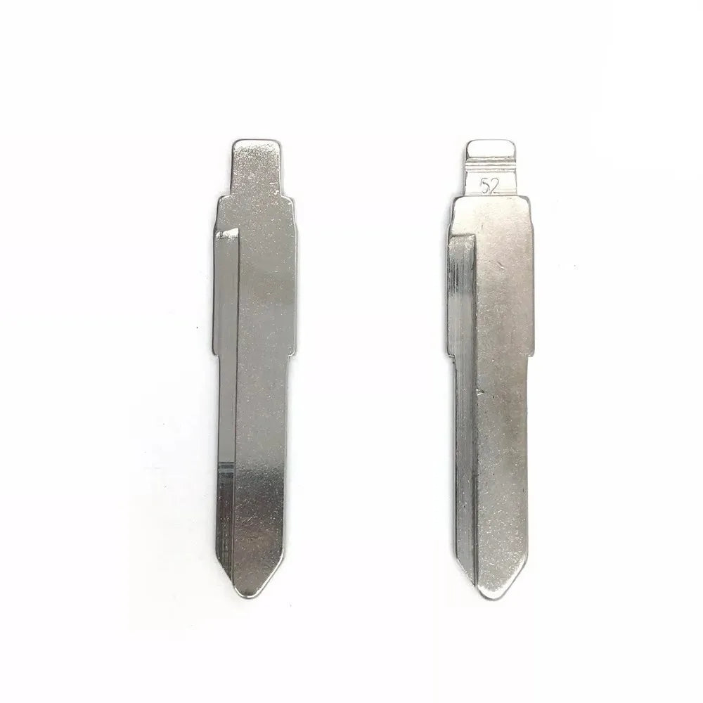 10Pcs 52# HU133R HU87 Metal Blank Uncut Universal Remotes Flip Blade For KD VVDI JMD Remote For Fiat Suzuki Swift Nissan Opel