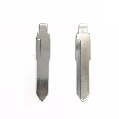 10Pcs 52# HU133R HU87 Metal Blank Uncut Universal Remotes Flip Blade For KD VVDI JMD Remote For Fiat Suzuki Swift Nissan Opel