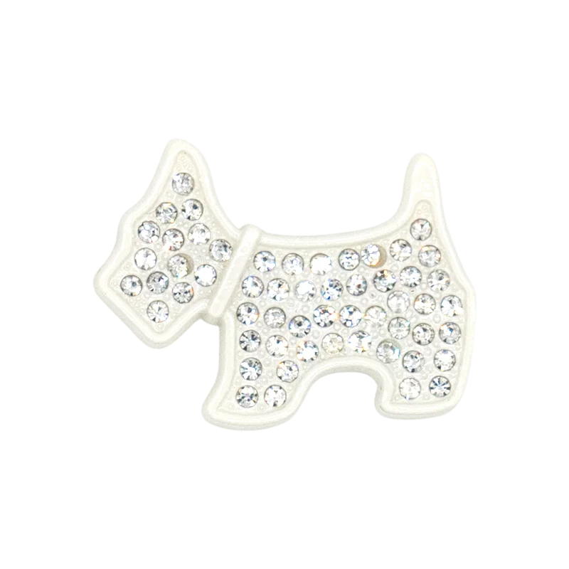 1/20pcs Silvery Metal Clog Charms Bling Luxury Style Crown Heart Fashion Women Men Shoe Charms Jean Set Metal Shoe Accessories