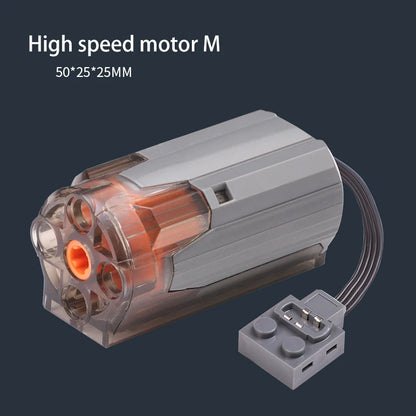 Bricks Toys PF Parts 8293 8883 MOC High-Tech M XL L Motor Servo Power Functions Motor Multi Tool Model Compatible With LEGO