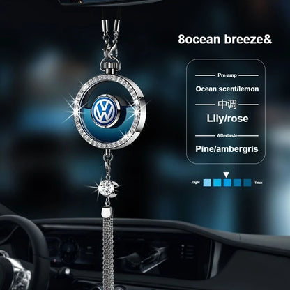 for Volkswagen Perfume Pendant, Fragrance Car Aromatherapy pendant, car odor removal fragrance, rearview mirror hanging pendant