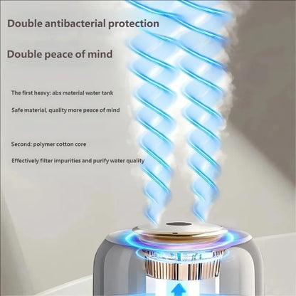 Cool Mist Air Humidifier For Bedroom 2025 New Ultrasonic Quiet Large Spray Safe for Babies & Pregnant Women