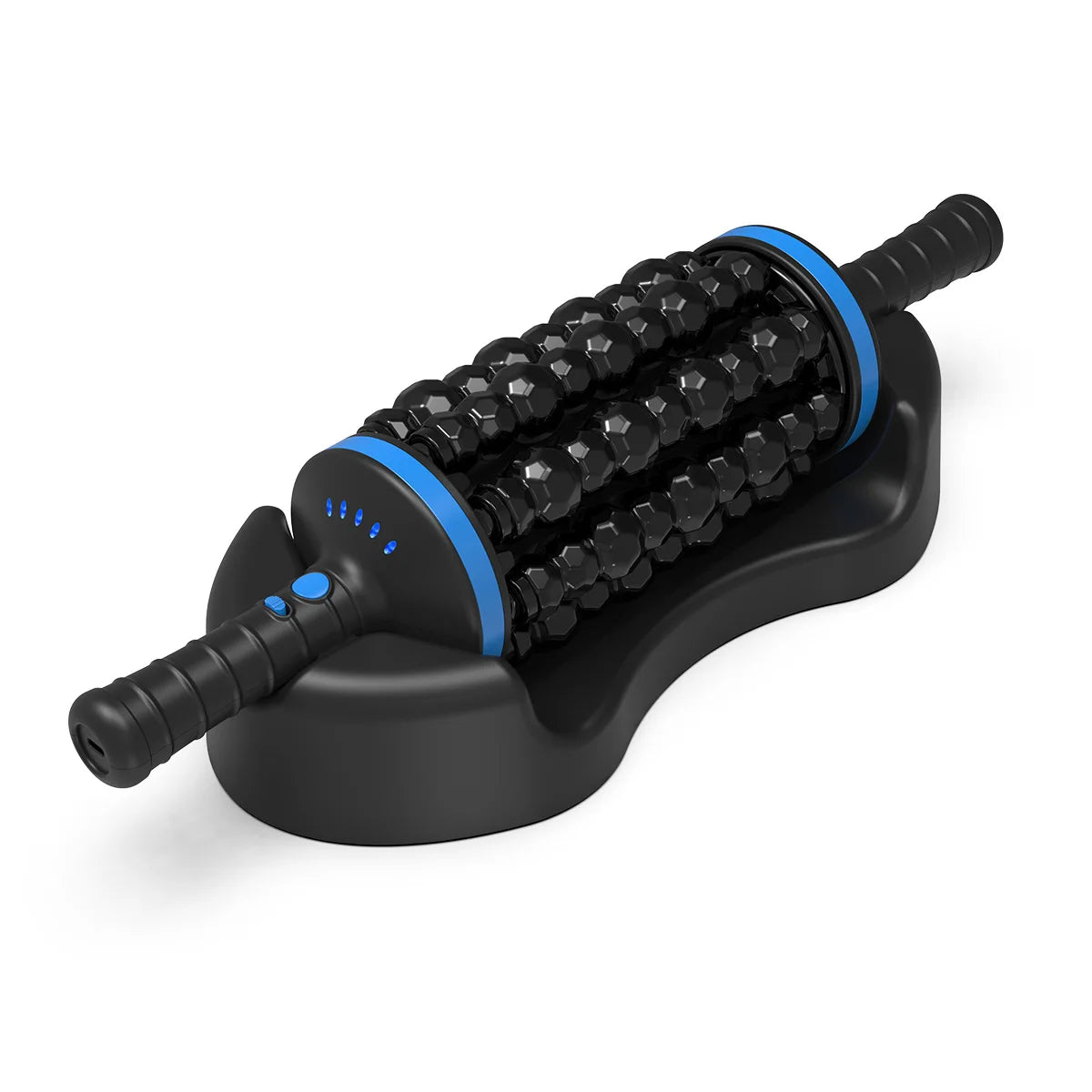 Cordless Roller Body Massage 360 Rolling Percussive Relief Muscle Relax Stress Massager Rechargeable Vibrators Fitness Shaping