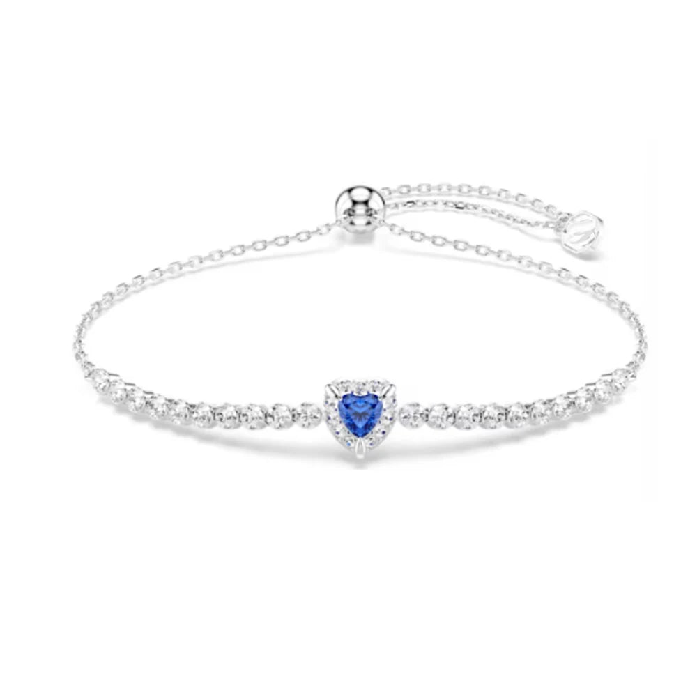 New shoe imitation pearl colored mixed cut crystal inlaid teddy bear pendant exquisite romantic bracelet