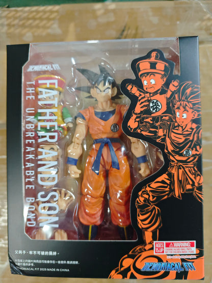 Demoniacal Fit Dragon Ball Super Saiyan Son Goku Son Gohan Father And Son The Unbreakable Bond Anime Action Figure  6-inch toys