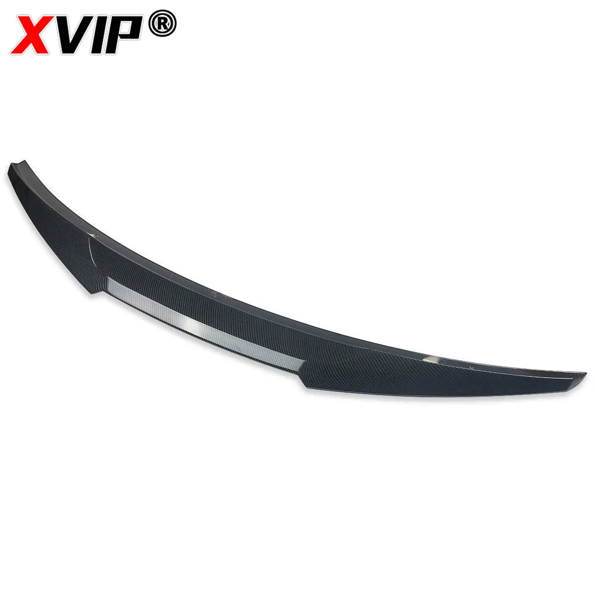 XVIP Glossy Black Glossy Carbon Fiber M4 Style Rear Spoiler Wing For BMW 2-Series F22 M2 F87 2014-2020