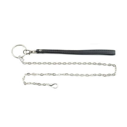 Cow Chastity Lock Traction CB Lock Male Lower Body Restraint BDSM Dog Collar Chastity Device Male Penis Chastity Cage Set
