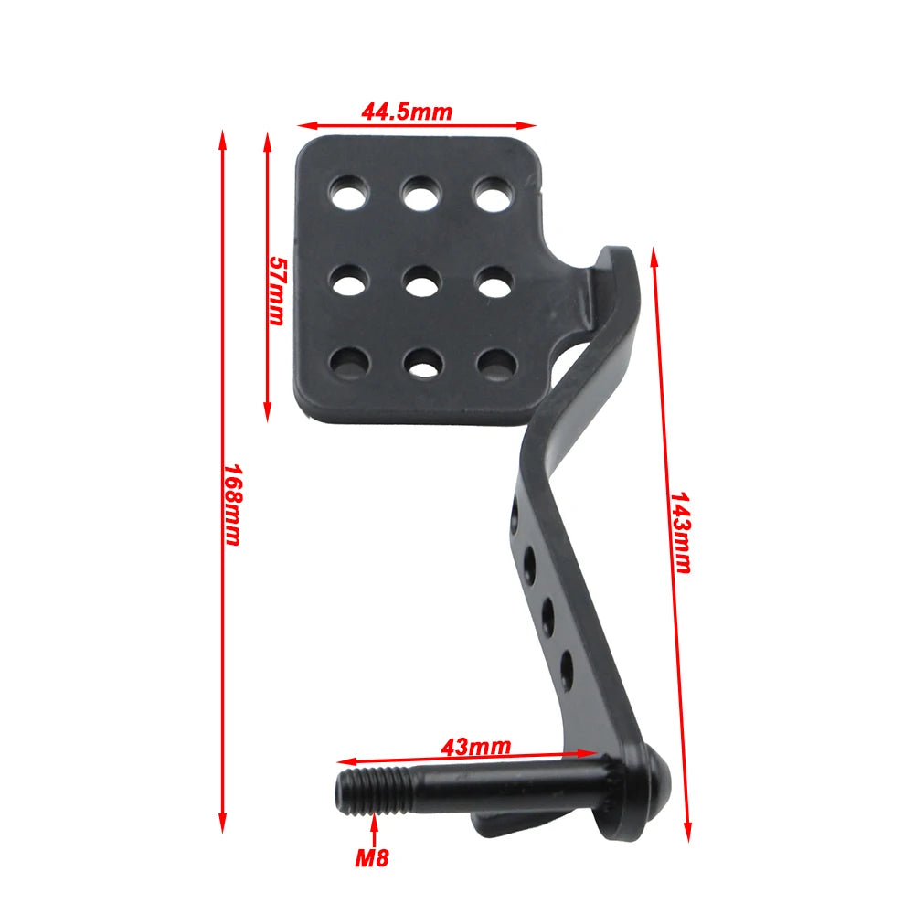 Go Kart Brake & Throttle Pedal Kit with Throttle Cable Spring Fit Predator 196cc 212cc 5.5HP 6.5HP Road Rocket Azusa Fun Kart