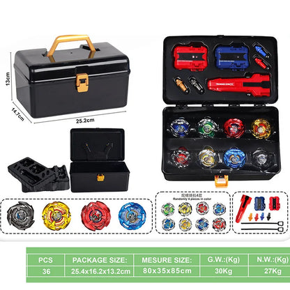 New alloy gyro attack suit with two-way transmitter combat gyro tool storage box gift Hurricane CX BX alloy gyro vs PK game.