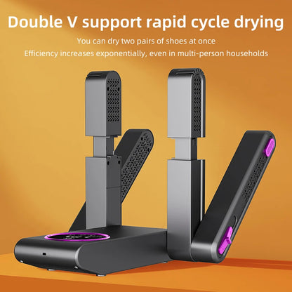 2026 Intelligent Electric Shoe Dryer Timer Adjustable Dryer Quick Drying Deodorizing Sterilizing Shoe Dryer Shoe Warmer Heater