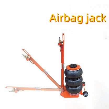 3-Ton Pneumatic Jack Three-layer Rubber Thickened Air Bag Jack Heavy-Duty Equipment Support Tool Automotive Repair Tool