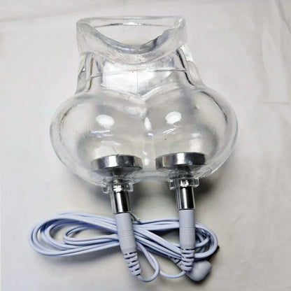 Electroshock Defensa E stim Host Electric Shock Penis Plug Cockring Chastity Cage Anal Plug Nipple Clamp E-stim Bdsm Toy for Sex