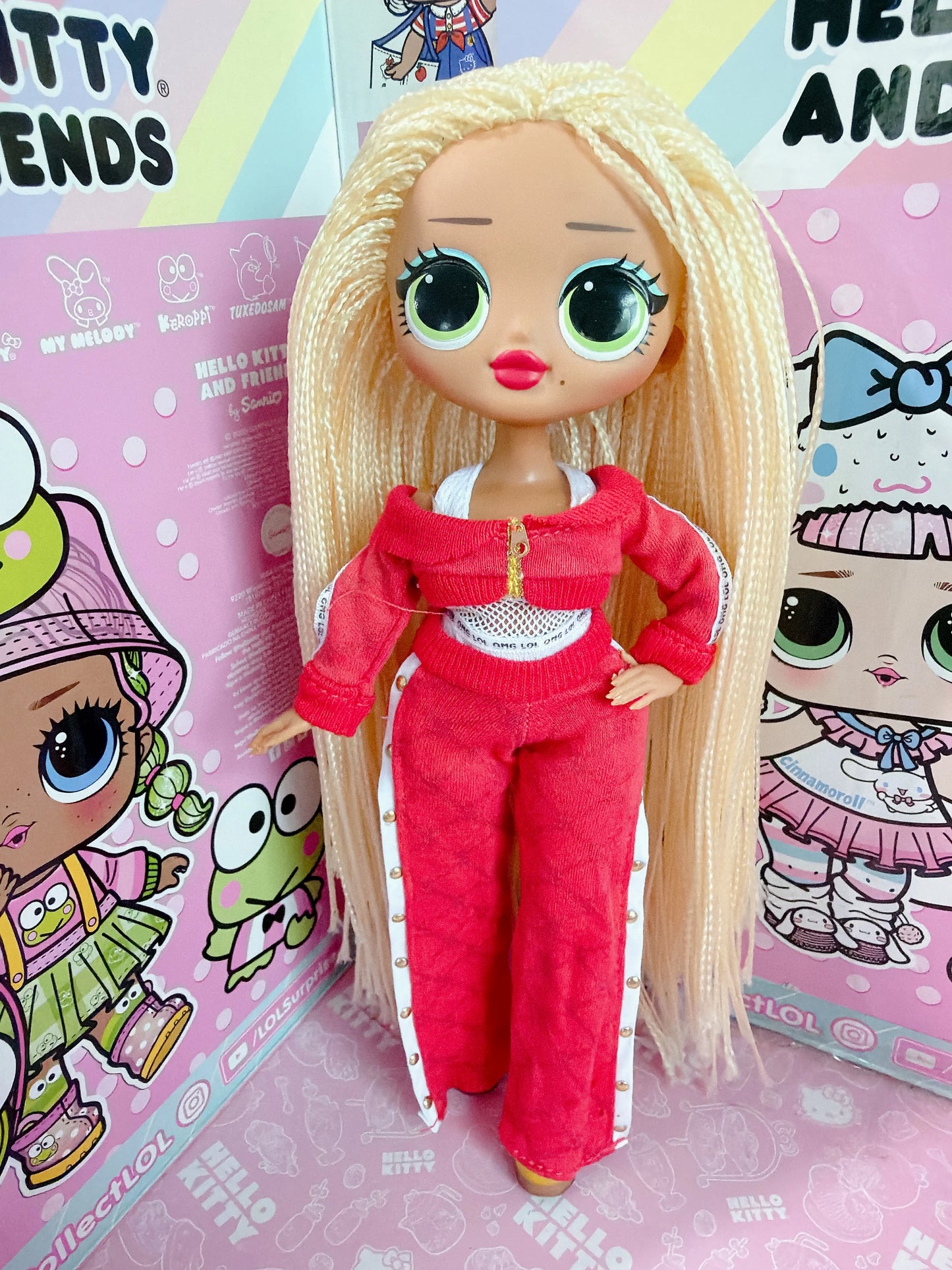 LOL Doll 25cm Extra Large Sister OMG Fashion Doll Little Brother Joint Removable Dress DIY Stylist No Packaging Box