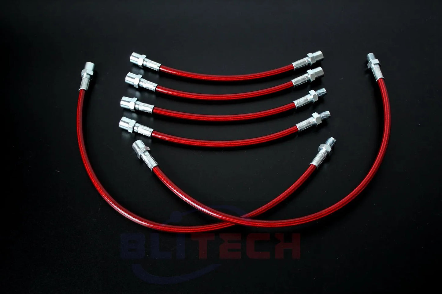 Stainless Racing Steel Brake Line Kit Cables For BMW E36 E34 E32 Red Blue Silver Black