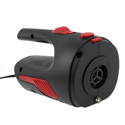 12V 5M 120W Car Vacuum Cleaner Wet Dry Portable Handheld Dual Use Mini Auto Vacuum Cleaner with Washable HEPA Filter LED Light