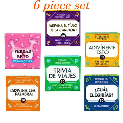 Spanish Afterdinner Amusements Board Game Entertainment Card Family Gathering Game Card Games