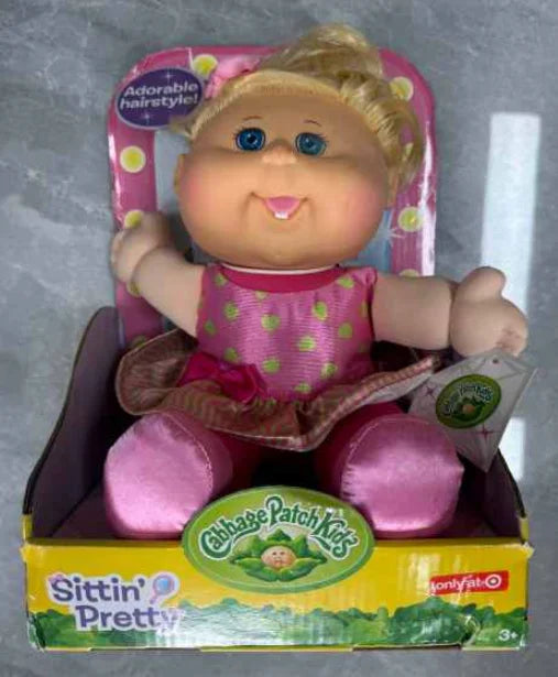 Cabbage Patch Kids Doll Special Sparkle Edition New Fashion Rainbow Garden Sittin Pretty Holiday Helpers Berry Holiday Girl Toys