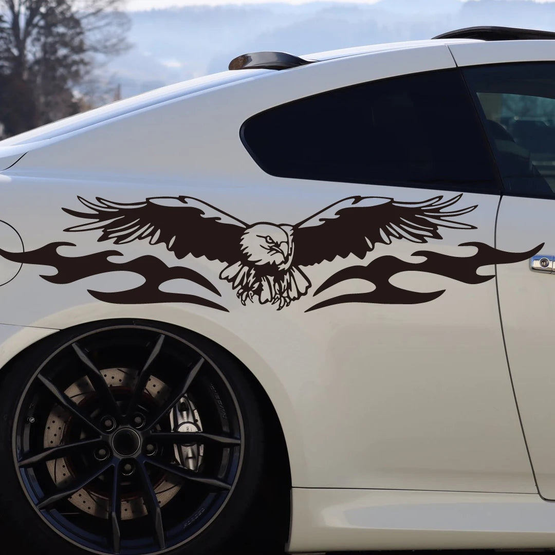 Feiying Stickers Car Hood Hood Door Side Vinyl Decals Decorated PVC Car Sticker