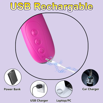 Telescopic Sucking Dildo Vibrator 360°Rotating Female Clitoral Vaginal Anal Stimulation Massage Sex Toys for Women Couples