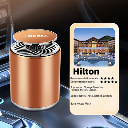 Car Fragrance New Model for Cars, Long-Lasting Light Fragrance Balm, Solid Scent for New Cars, Deodorizing Fragrance Paste, Cologne Gardenia Scent