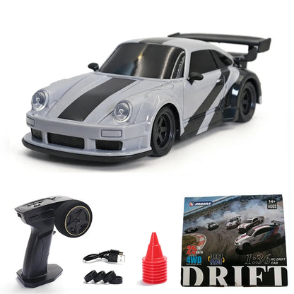 JBL 1/36 RC Drift Car 2.4G High Speed Remote Control Vehicle with Gyroscope 4WD Mini Electric Racing Car Desktop Toys