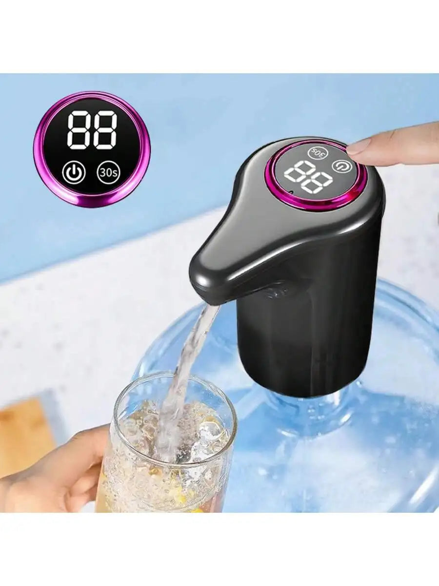 Smart Home Bottled Water Purifier Automatic Water Dispenser, USB Rechargeable, Intelligent Mineral Water Bucket Pump, Home Water Dispenser Pump, Wireless Water Pump