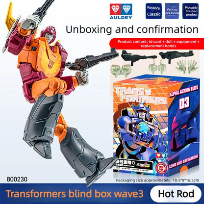 New Shockwave Transformers Toys G1 Classic Characters Collectible Grade Figure Blind Box AULEDY Optimus Prime Fun Anime Gifts