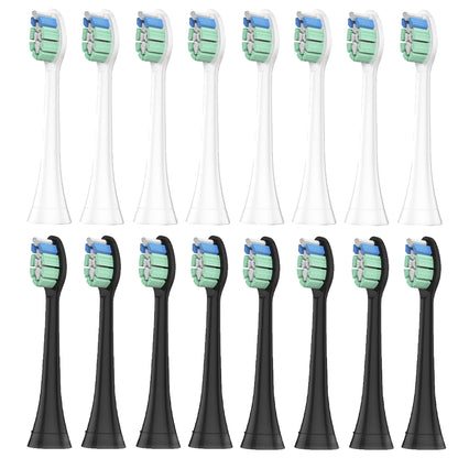 4/8pcs Replacement Brush Heads Compatible with Philips Sonicare Electric Toothbrush Brush Head for 2100 4100 5100 6100 7300 9000