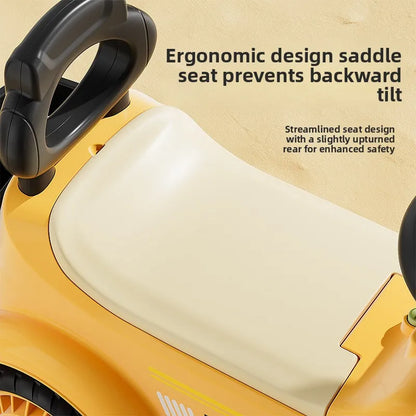 Kids Excavator Rideable Push Car Construction Toy Boys Girls Babies Children's Excavator Scooter Wiggle Car Toys