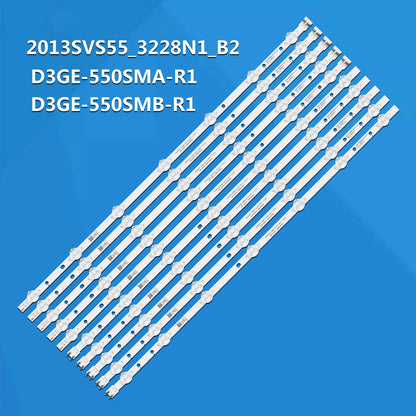 LED Backlight Lamp strip For 55"TV  UN55H6203AF UN55J6200AF UE55H6203AK UN55H6103AG UN55H6103AF UN55J620DAF UN55FH6030