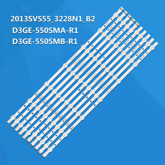 LED Backlight Lamp strip For 55"TV  UN55H6203AF UN55J6200AF UE55H6203AK UN55H6103AG UN55H6103AF UN55J620DAF UN55FH6030