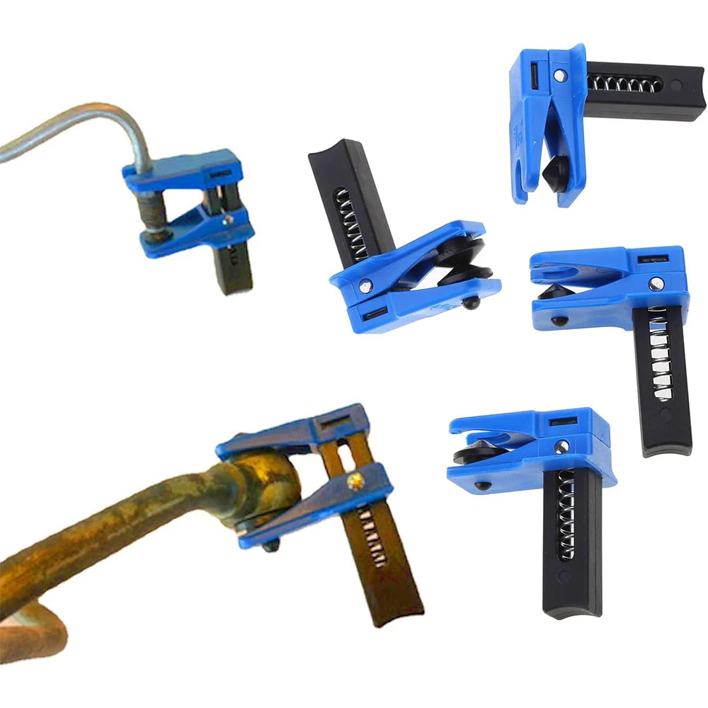 Car Brake Oil Clamp Pipe Plug Tool 4Pcs Leak Proof Brake Lines Stoppers Prevent Oil Spills Automotive