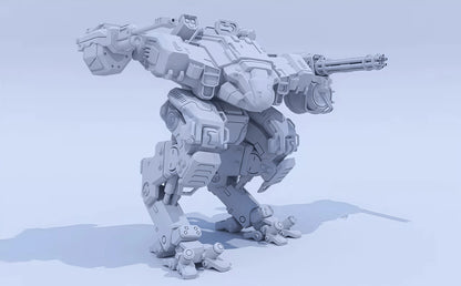 120mm Cast Resin Model Assembly Kit, GK, Resin Combat Gravity Mech, Unpainted Needs To Be Assembled.