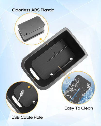 LFOTPP Car Central Storage Box for Cupra Terramar 2025 2026 Armrest Box Storage Auto Interior Cupra Terramar 2025 Accessories