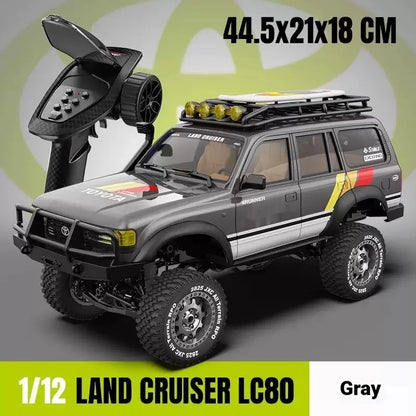 JXC 1/12 Full Scale Lc80 Rc Crawler Cruiser Remote Control Off Road Climbing Car With Light System For Hobby Users