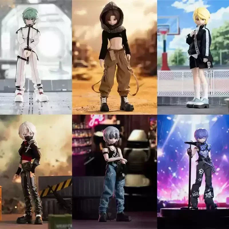 Zack Event Series 1/8 BJD Dolls 18cm Anime Action Figure Toys Joint Movable Body Birthday Blind Box Gift