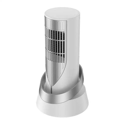 Heater with Fan Portable Desktop Electric Mini Room Fan Heater with PTC, Dormitory Desktop Energy Saving Fan Heater