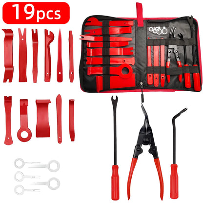 5/7/11/19/25/38pcs Automotive Manual Tool Optional Set Automotive Disassembly And Assembly Interior Automotive Disassembly Tools