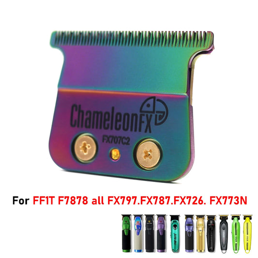 For 707Z Replacement Professional Barber Trimmers DLC Blade Carbon Steel Knife Head Barbershop