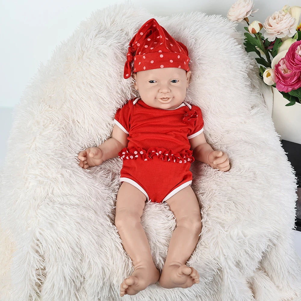 IVITA WG1513WS 23.2inch 5200g Original Full Body Silicone Realistic Reborn Baby Doll Unpainted Unfinished Dolls DIY Blank Toys