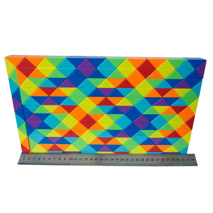 Diansheng Magic Snake Ruler Cube 240 144 120 108 96 Knots Puzzle Speed Antistress Cubes Twist Folding Profissional Toy for Kids