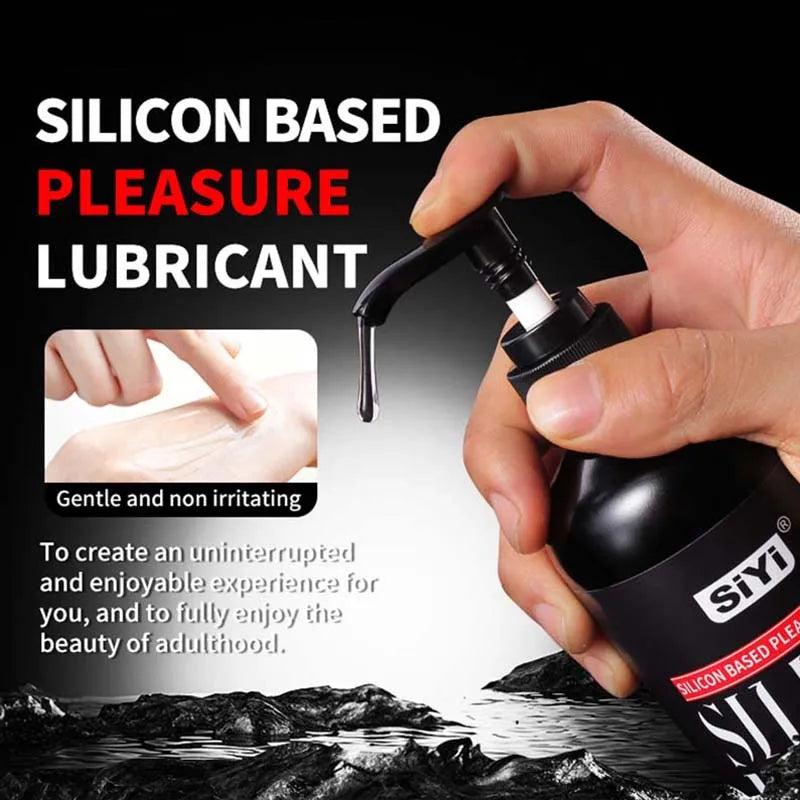 Silicone Based Lubricant 120ml/300ml Toy Friendly Long-Lasting Comfortable Feel for Sex Toy Bathroom & Underwater Use